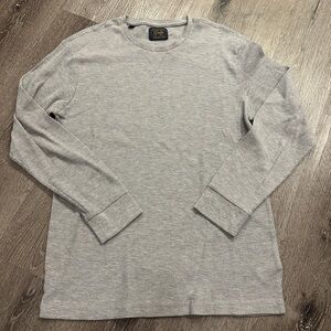 Size large waffle knit men’s long sleeve